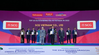 Tiên phong thực hành ESG, SCG được vinh danh doanh nghiệp tiêu biểu