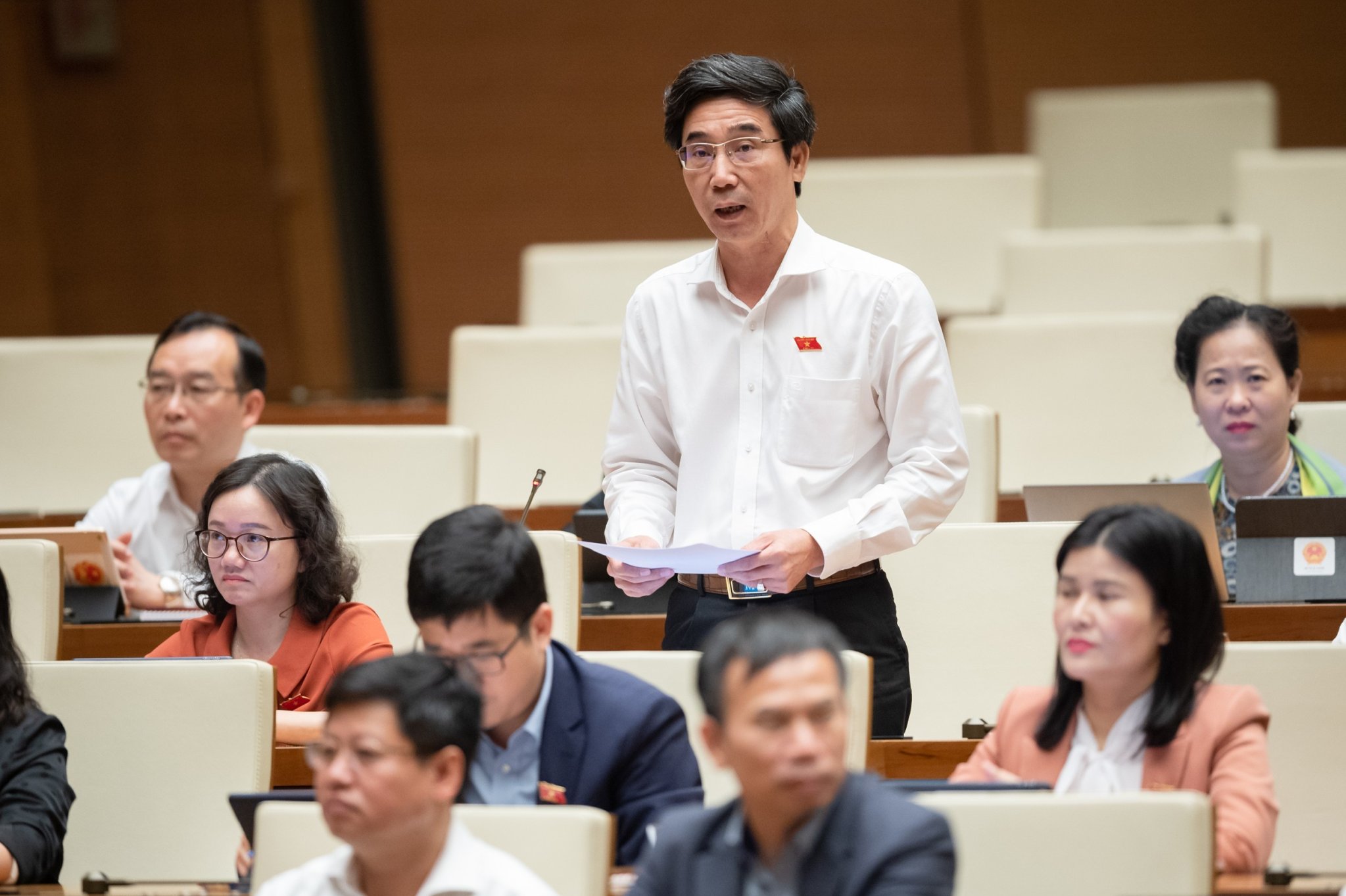 Đại biểu Trần Chí Cường - Ảnh: Quochoi.vn
