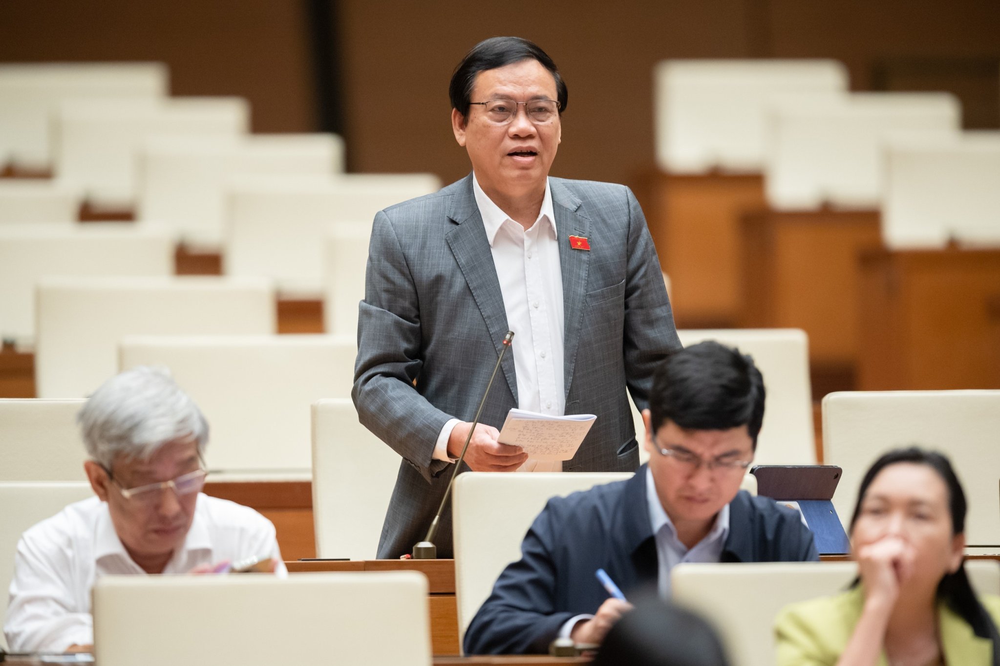 Đại biểu Vũ Trọng Kim - Ảnh: Quochoi.vn