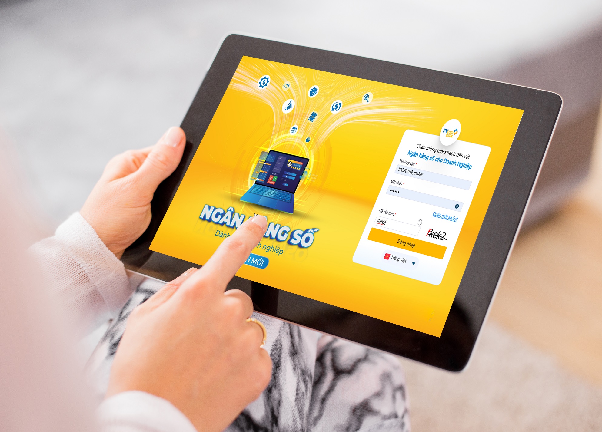 PVcomBank Business phiên bản mới được quy hoạch, nâng cấp các nhóm tính năng hiện hữu, bổ sung mới các tính năng về quản trị và giao dịch tài chính.