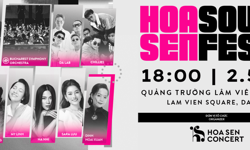 Hoa Sen SoundFest 2023 quy tụ dàn ca sĩ sở hữu giọng hát khủng của Vbiz.