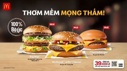 McDonald’s Vietnam introduces new burger line