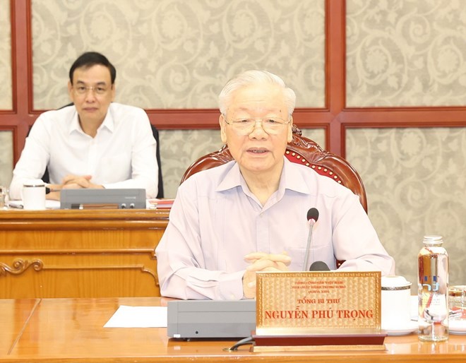 Tổng Bí thư Nguyễn Phú Trọng - Ảnh TTXVN