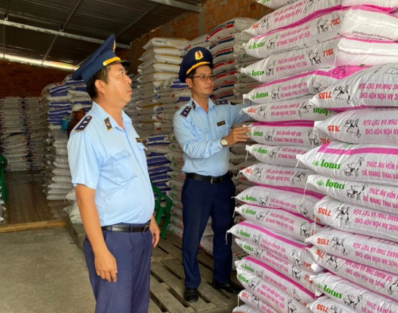 Kiểm tra phát hiện hàng loạt vụ vi phạm trong lĩnh vực thức ăn chăn nuôi.