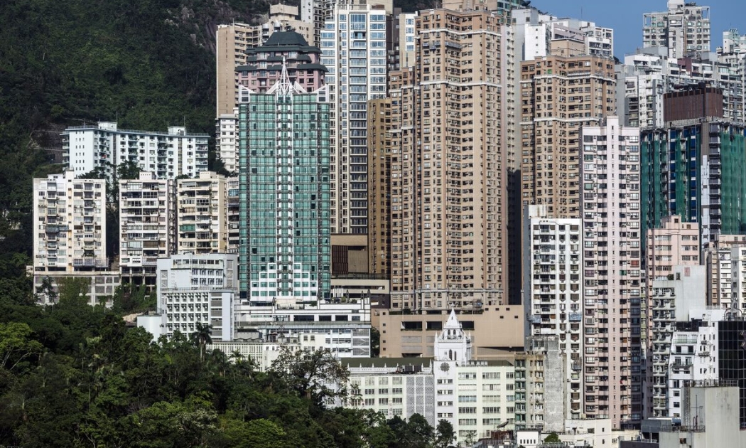 Một khu dân cư ở Hồng Kông - Ảnh: Bloomberg.