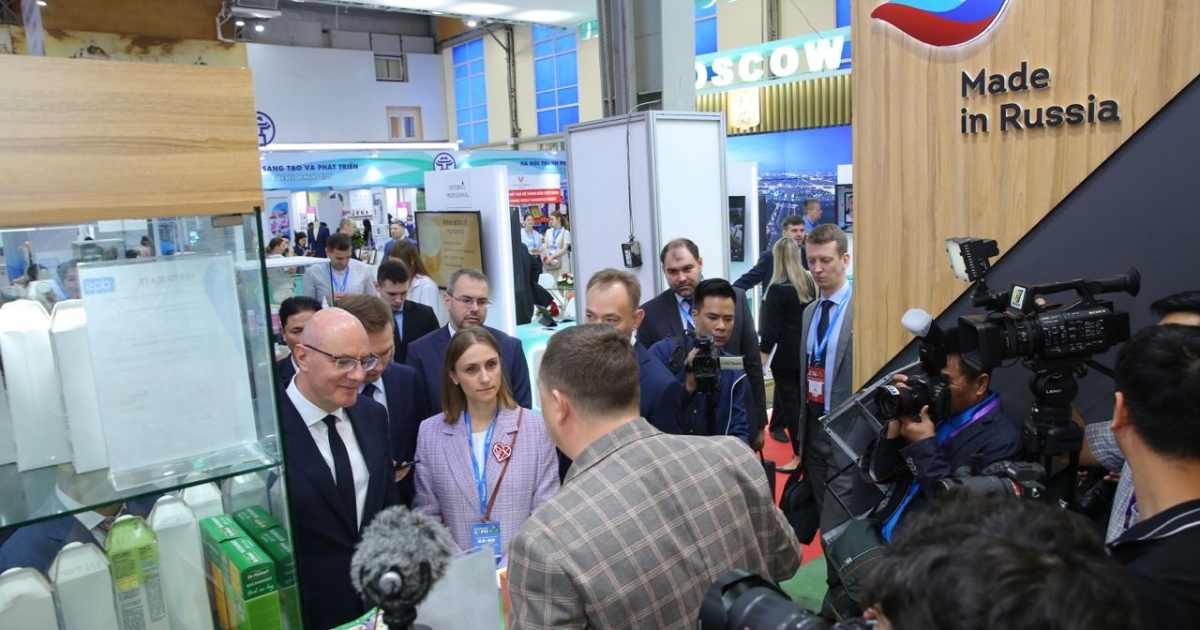 Triển lãm Made in Russia đầu tiên diễn ra thành công tại VIETNAM EXPO ...