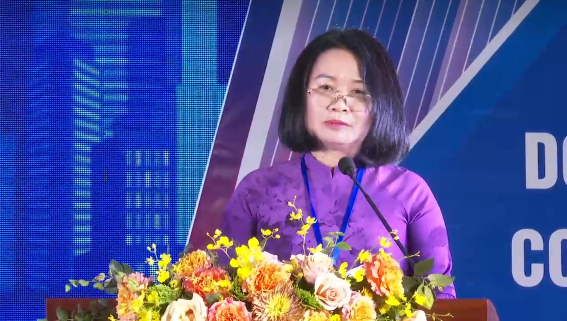 Giám đốc Sở Lao động – Thương binh và Xã hội tỉnh Thái Nguyên Nguyễn Thị Quỳnh Hương. Ảnh - N.Dương.