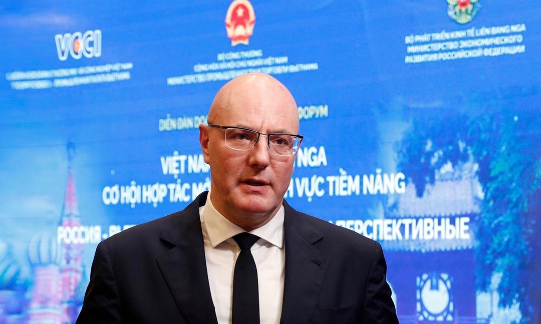 Ph&oacute; Thủ tướng Nga Dmistry Chernyshenko tại Diễn đ&agrave;n Doanh nghiệp Việt &ndash; Nga