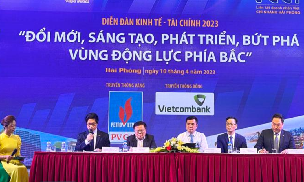 Diễn đàn phát triển vùng kinh tế Bắc Bộ tại Hải Phòng ngày 10/4