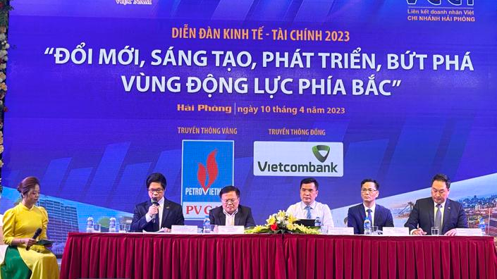 Diễn đàn phát triển vùng kinh tế Bắc Bộ tại Hải Phòng ngày 10/4