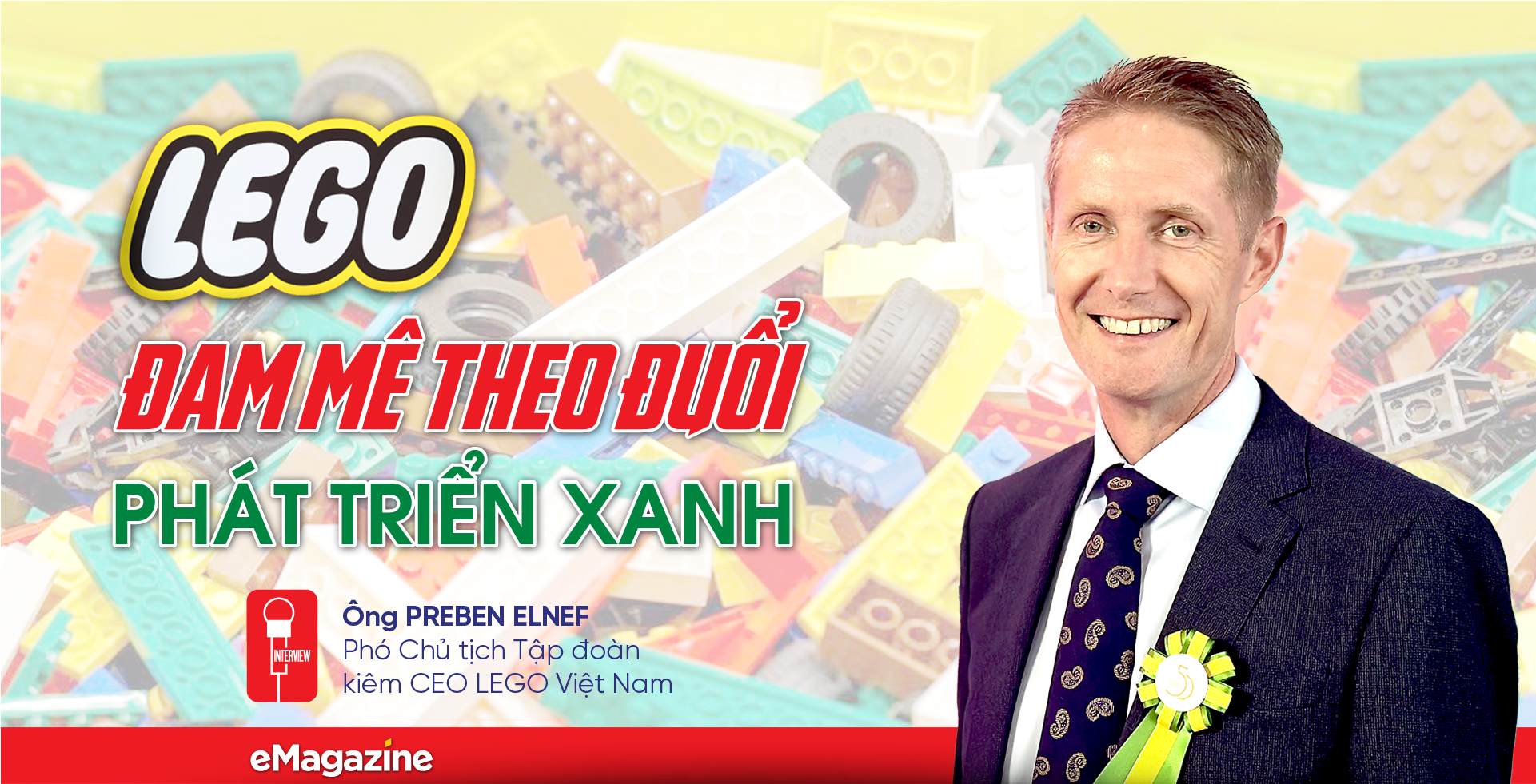 LEGO đam mê theo đuổi phát triển xanh  - Ảnh 1