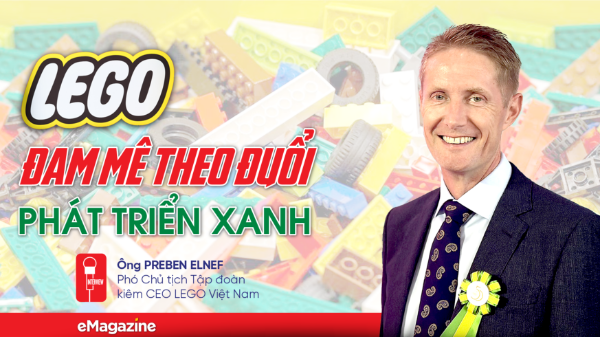 LEGO đam mê theo đuổi phát triển xanh 