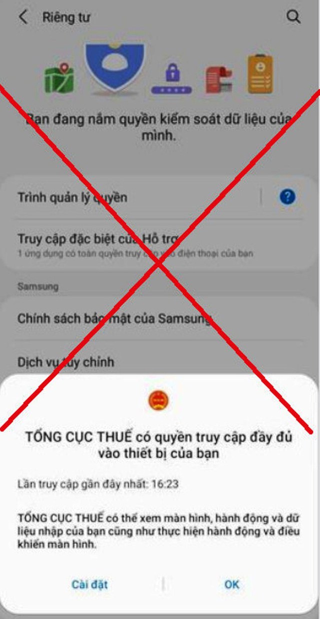 Cục thuế cảnh báo thủ đoạn lừa đảo mới.