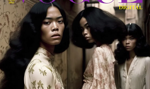 Người mẫu AI đã “phủ sóng” đến tận bìa tạp chí Vogue