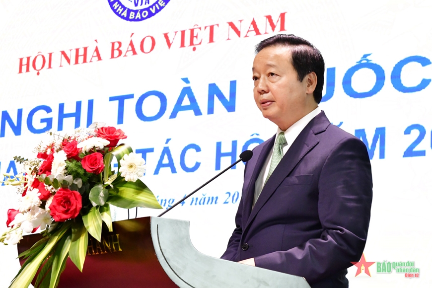 Phó Thủ tướng Trần Hồng Hà phát biểu chỉ đạo Hội nghị.