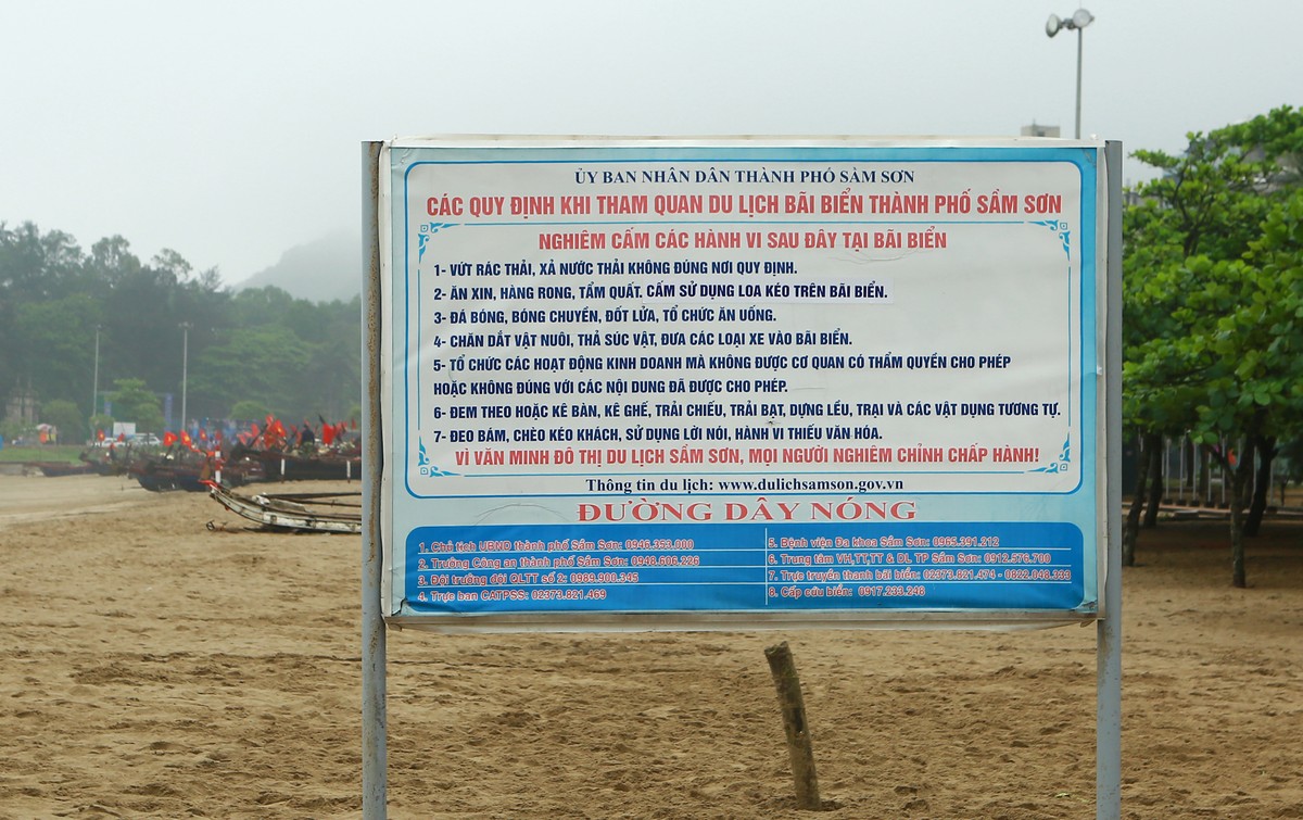Đường dây tiếp nhận những thông tin phản ánh của du khách khi bị các cơ sở kinh doanh, cá nhân 'chặt chém', lôi kéo đều được thành phố Sầm Sơn tiếp nhận và xử lý đến cùng.