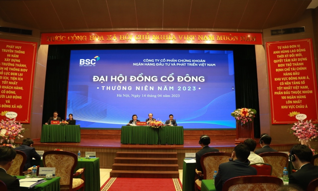 Các cổ đông BSC đề nghị có giải pháp để doanh nghiệp có vị trí ổn định trong Top 10 thị phần môi giới sàn HoSE.