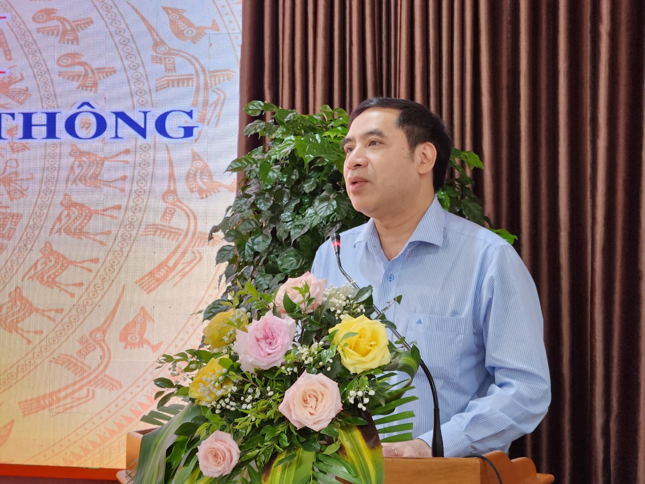 Ông Vũ Trọng Bình, Cục trưởng Cục trưởng Cục Việc làm phát biểu tại Hội nghị