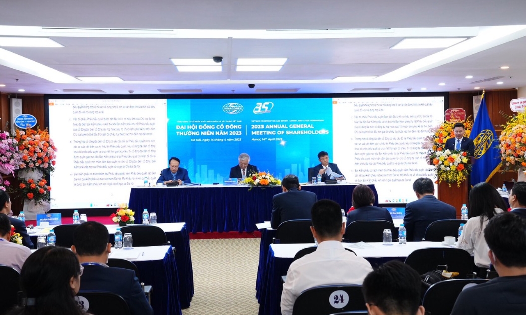 Toàn cảnh Đại hội đồng cổ đông VCG năm 2023