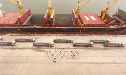 Tập đoàn VAS xuất khẩu thành công lô thép thương mại đầu tiên sang Mỹ