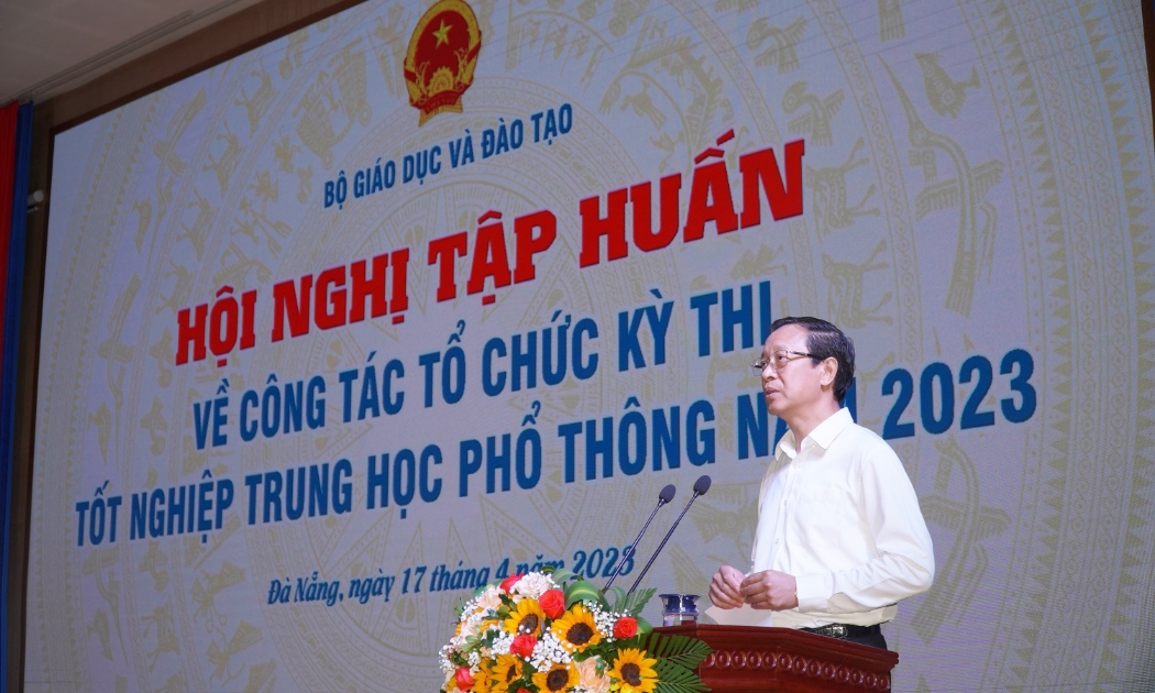 Thứ trưởng Phạm Ngọc Thưởng phát biểu khai mạc hội nghị.