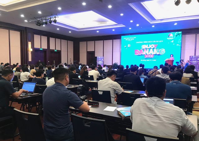 Họp b&aacute;o&nbsp;c&ocirc;ng bố Chương tr&igrave;nh k&iacute;ch cầu du lịch &ldquo;Tận hưởng Đ&agrave; Nẵng - Enjoy Da Nang 2023