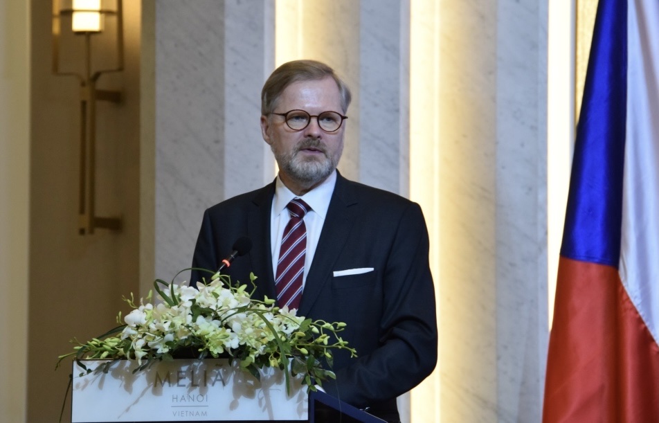 Thủ tướng nước Cộng h&ograve;a S&eacute;c Petr Fiala: 