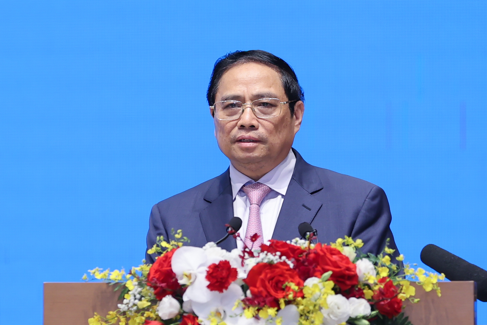 Thủ tướng phát biểu kết luận hội nghị - Ảnh: VGP