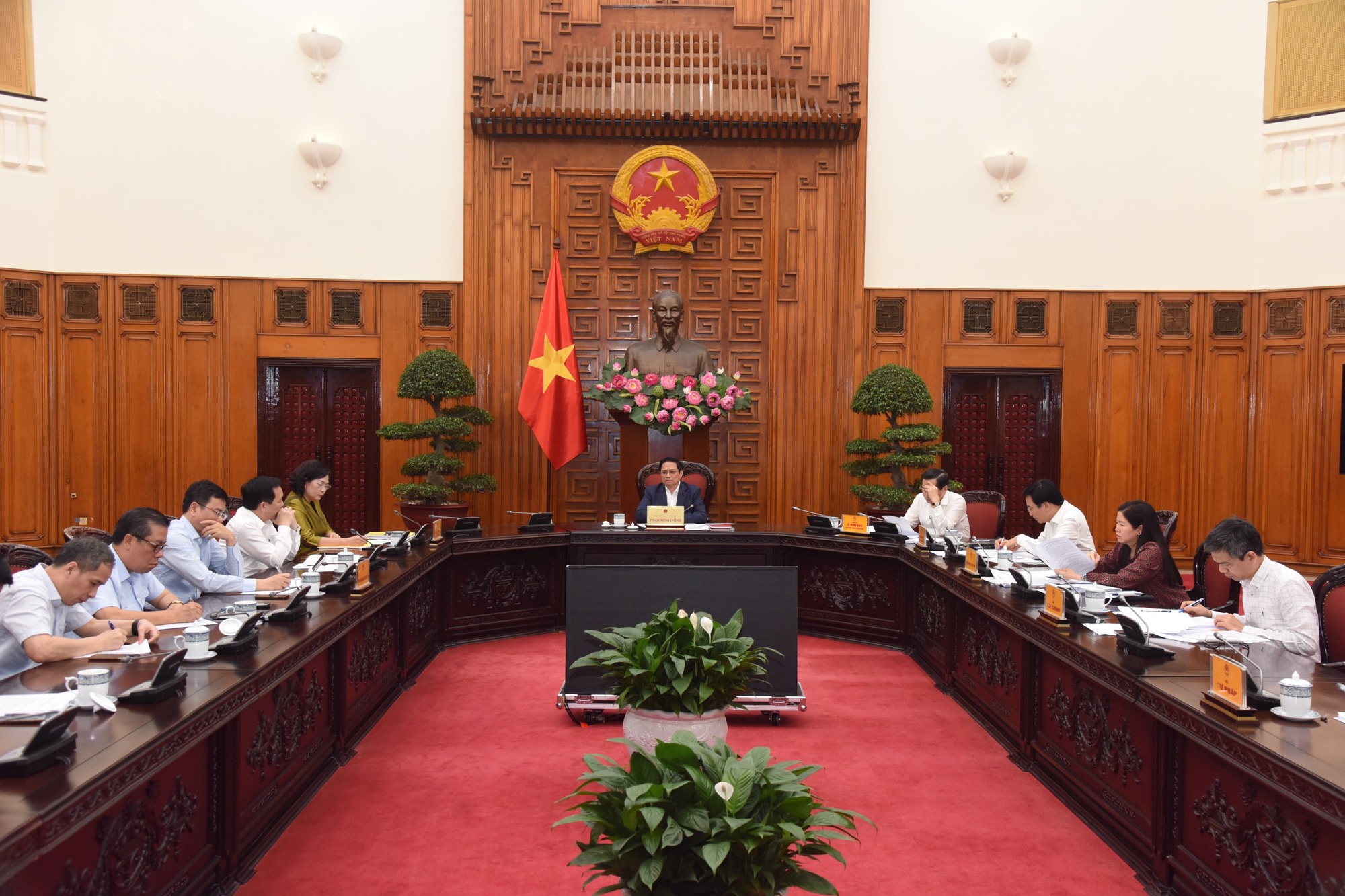 Toàn cảnh cuộc họp - Ảnh: VGP.