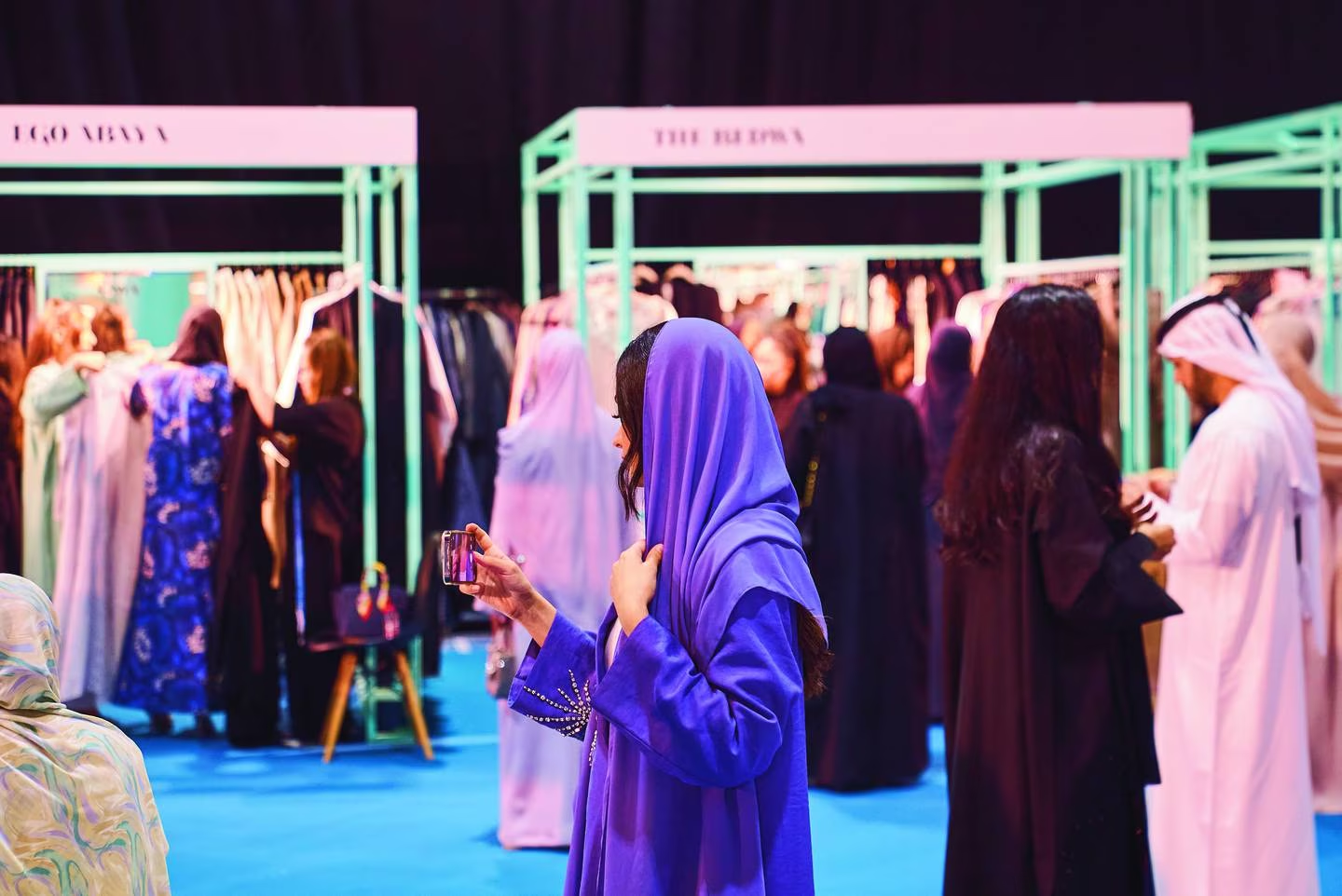 Sự kiện pop-up bán lẻ trong tháng Ramadan hướng đến cộng đồng người Hồi giáo tại Trung tâm Thương mại Thế giới Dubai.