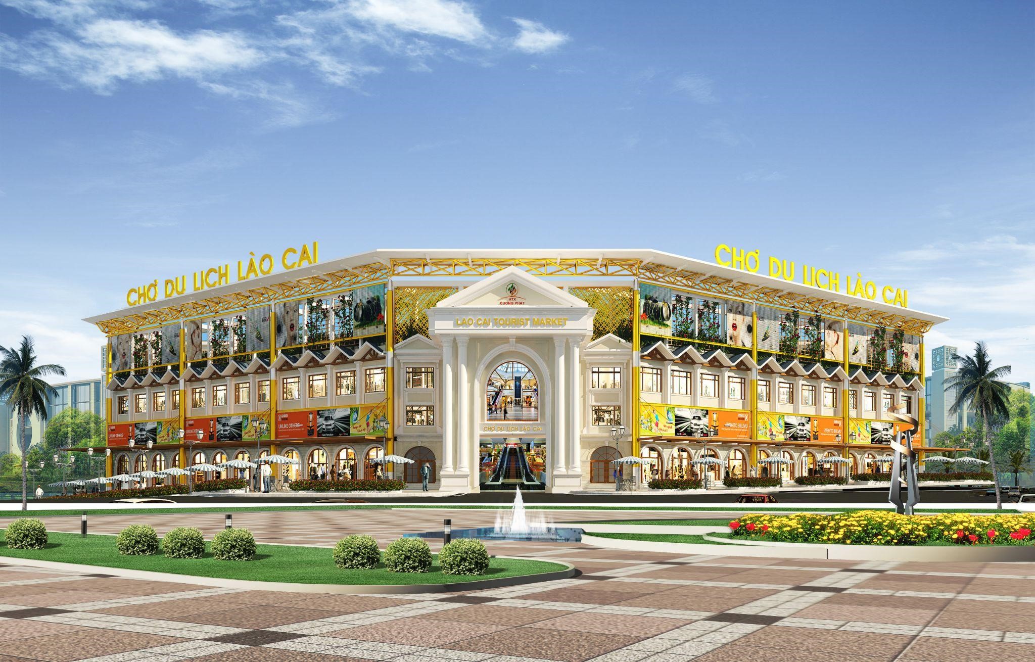 Chợ du lịch L&agrave;o Cai được đ&aacute;nh gi&aacute; l&agrave; sản phẩm bất động sản tiềm năng bậc nhất khu vực cửa khẩu v&ugrave;ng T&acirc;y Bắc.
