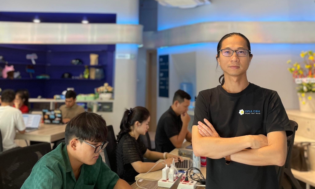 Ông Nam Nguyễn, sáng lập kiêm CEO OplaCRM vừa công bố khoản đầu tư vòng hạt giống từ nhà phát hành game GOSU.