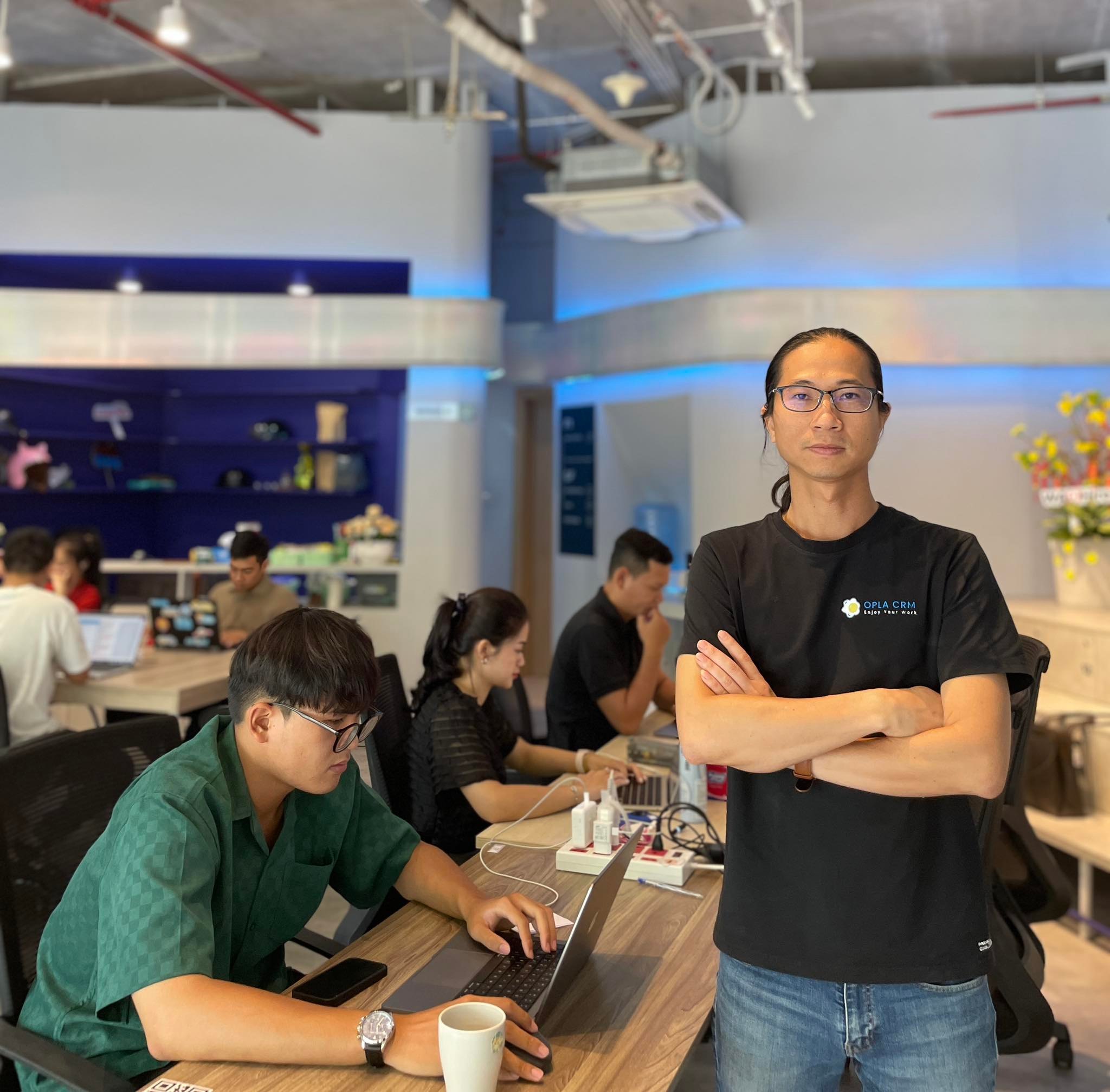 Ông Nam Nguyễn, sáng lập kiêm CEO OplaCRM vừa công bố khoản đầu tư vòng hạt giống từ nhà phát hành game GOSU.