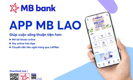 App MB Lào giúp khách hàng thuận tiện và tối ưu hóa trải nghiệm giao dịch ngân hàng trên kênh số.