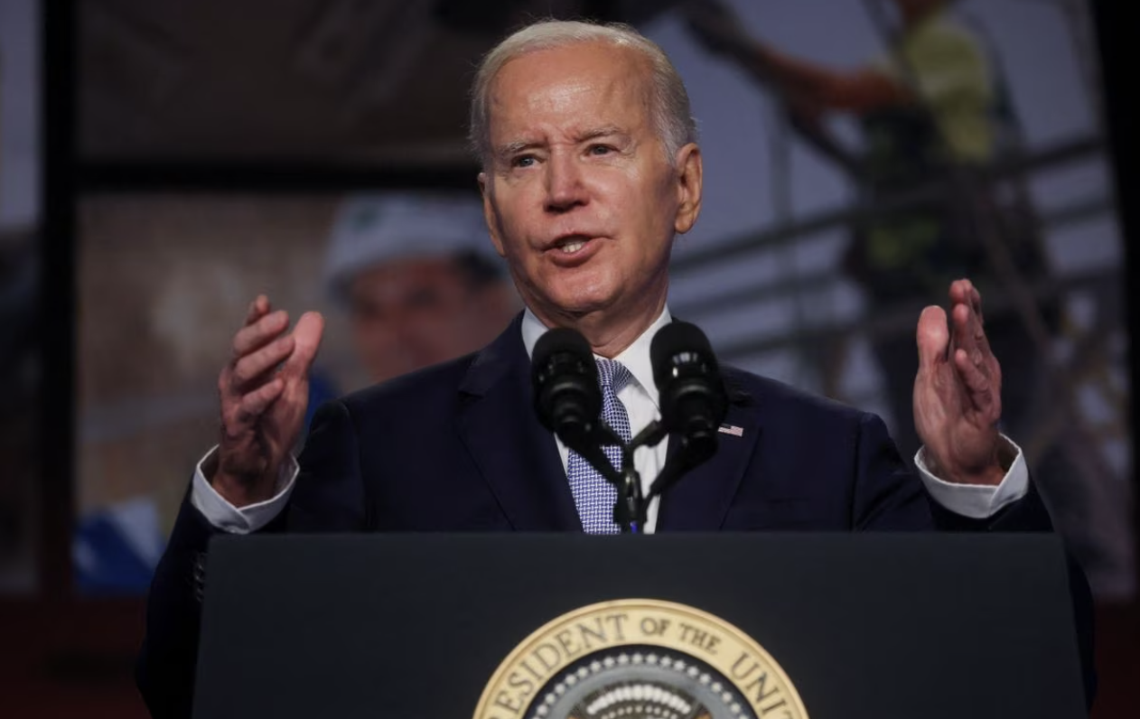 Tổng thống Mỹ Joe Biden - Ảnh: Reuters.