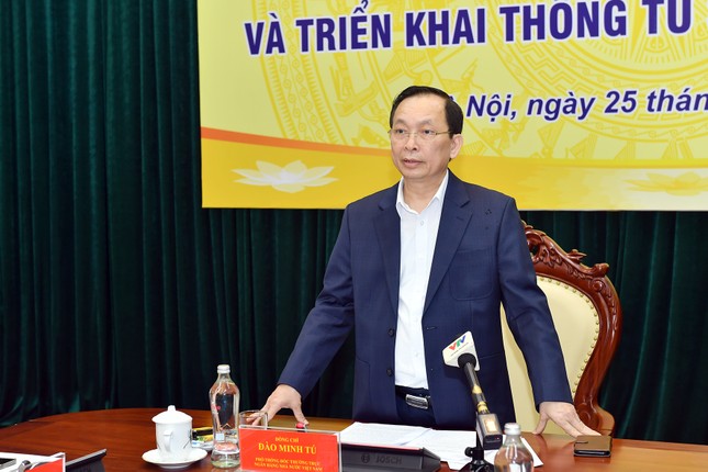 Phó thống đốc Ngân hàng Nhà nước Đào Minh Tú.