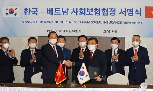 Phê duyệt hiệp định giữa Việt Nam và Hàn Quốc về bảo hiểm xã hội