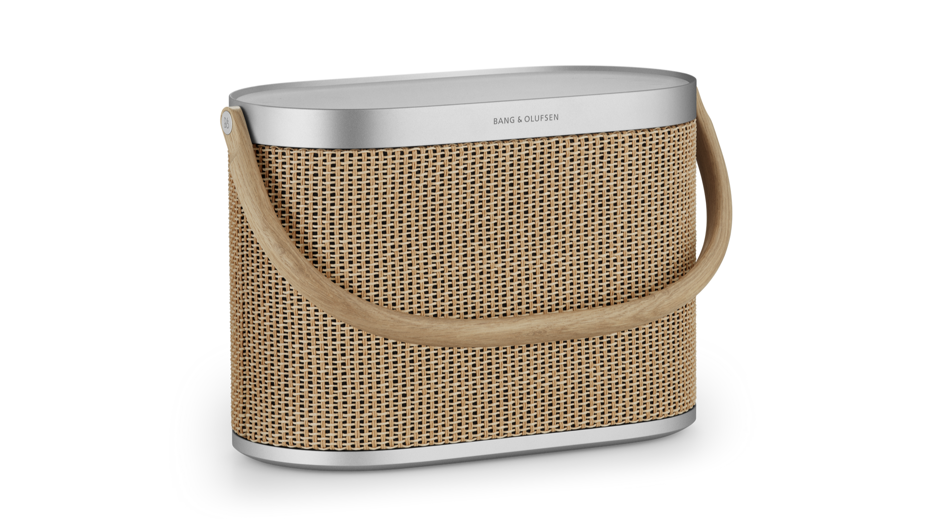 Loa di động&nbsp;Beosound A5 do&nbsp;Bang & Olufsen v&agrave; GamFratesi hợp t&aacute;c thiết kế.