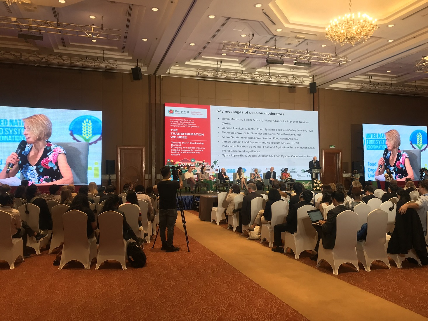 Phiên bế mạc Hội nghị toàn cầu Chuyển đổi hệ thống lương thực thực phẩm bền vững.