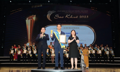 MB tiếp tục ghi danh tại giải thưởng Sao Khuê 2023