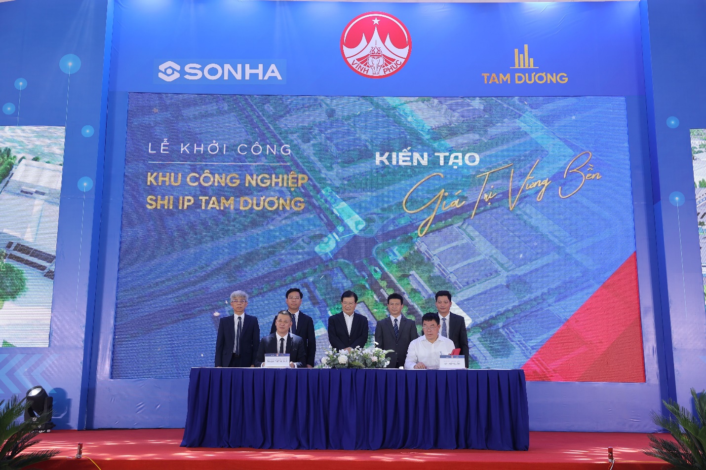 Tập đoàn Sơn Hà ký kết hợp tác chiến lược với các đối tác. Ảnh: Sơn Hà.