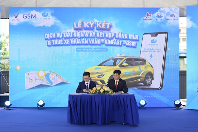 Công ty Én Vàng ký kết hợp tác với Vinfast