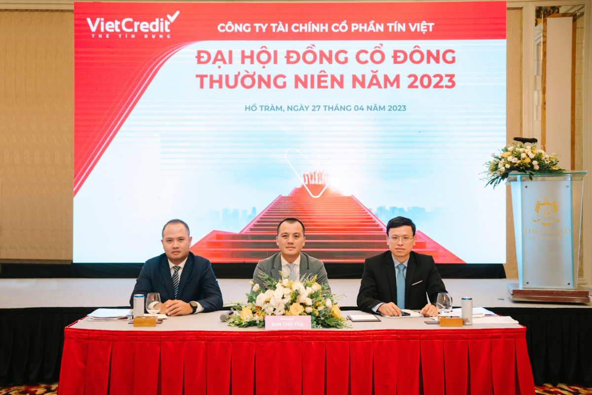 VietCredit tổ chức Đại hội đồng Cổ đông thường niên 2023.