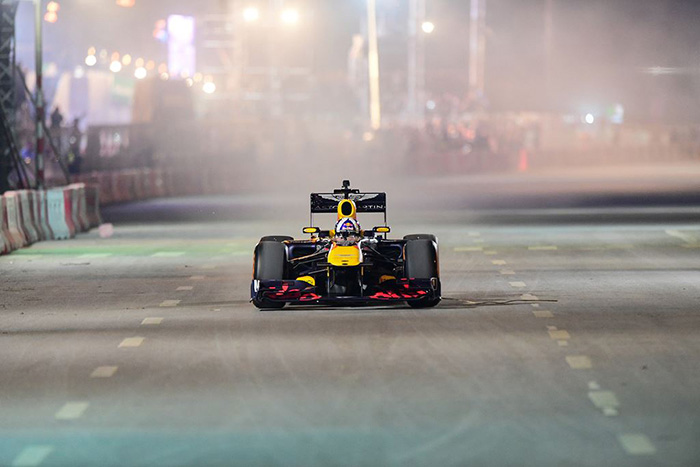 Đường đua F1 tại Hà Nội được xây dựng trên tổng diện tích 88 ha trong khuôn viên khu Liên hiệp thể thao Mỹ Đình.