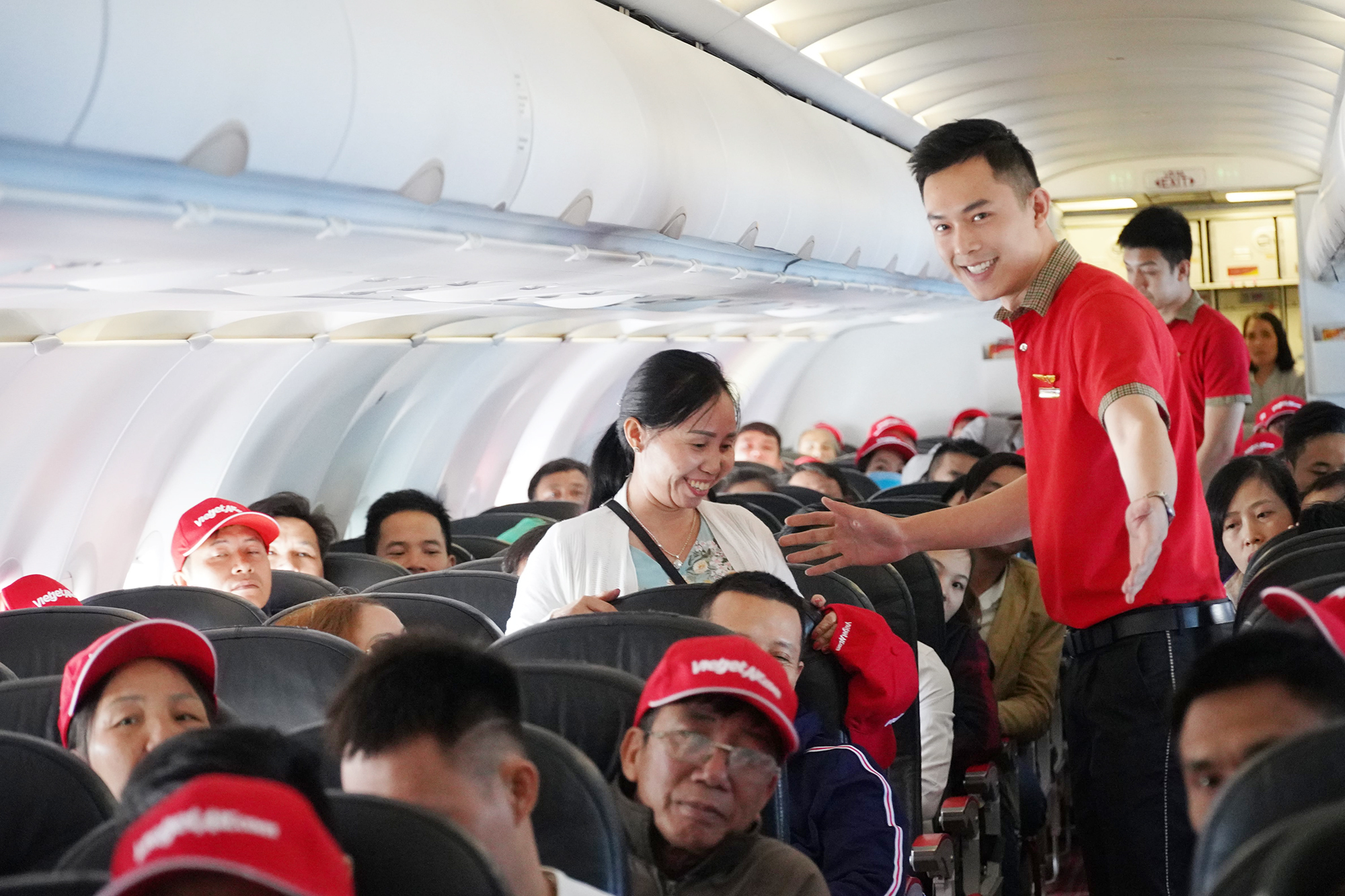Vietjet thường xuyên nâng cao chất lượng sản phẩm, dịch vụ trên các chuyến bay. (ảnh: N.Q).