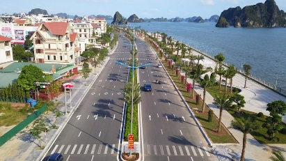 Ha Long - Cam Pha coastal road opens to traffic