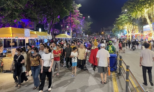 Hải Dương khai trương tuyến phố đi bộ - chợ đêm đầu tiên