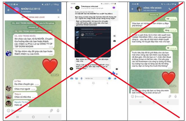 Đang xuất hiện tình trạng lừa đảo mạo danh Tập đoàn Masan 