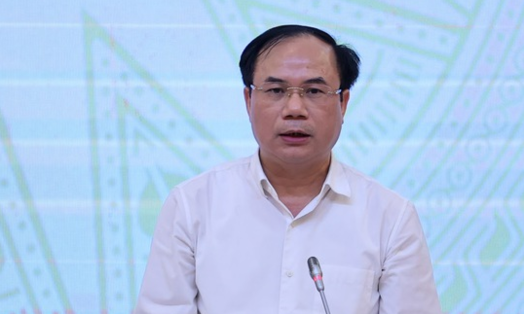 Thứ trưởng Bộ Xây dựng Nguyễn Văn Sinh. Ảnh - VGP.