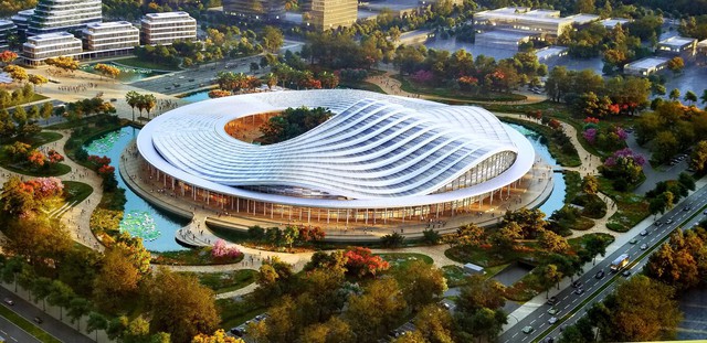 Phối cảnh Trung tâm Hội nghị của Hải Phòng 